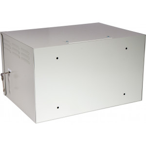 Anti-vandal enclosure with a sliding door